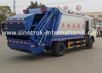 Compact Garbage Collection Truck 6cbm For Non - Toxic Waste Transportation