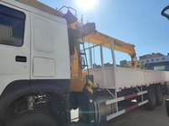 HOWO Ciężarówka montaż dźwigów wyposażenie 12 ton XCMG Do podnoszenia 6X4 LHD 400HP