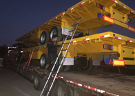 3X13 ton Osie FUWA Platforma Cargo Pełna przyczepa