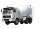 10CBM Trailer Mounted Concrete Mixer , RHD 10 Wheels Concrete Mixer Pump Truck