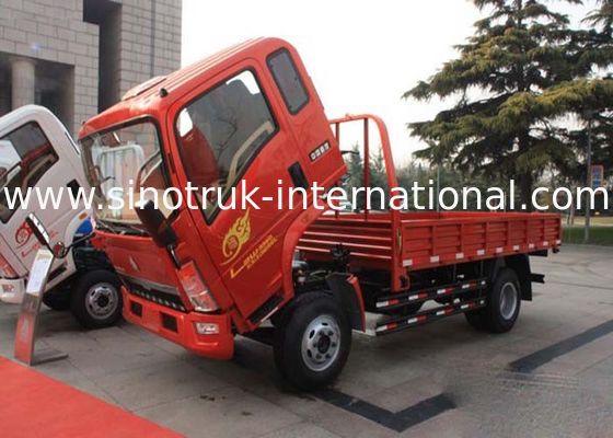 LHD 4X2 Drive Type Cargo Box Truck Euro 2 / Light Duty Cargo Truck