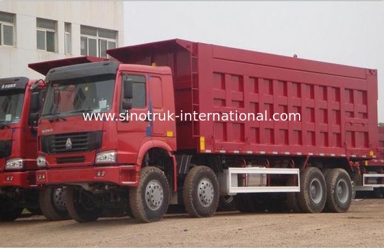 SINOTRUK HOWO Wywrotka 371HP 8X4 LHD 31-60tons 20-30CBM ZZ3317N3867W