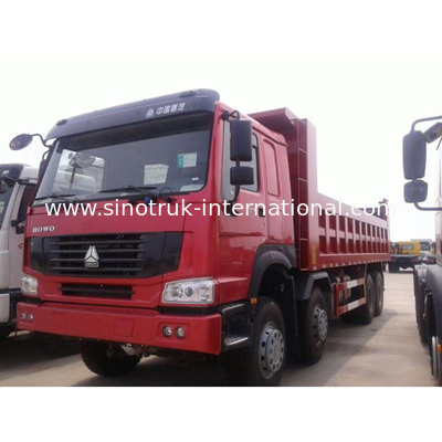 SINOTRUK HOWO Wywrotka 371HP 8X4 LHD 31-60tons 20-30CBM ZZ3317N3867W
