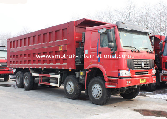 SINOTRUK HOWO Wywrotka 371HP 8X4 LHD 31-60tons 20-30CBM ZZ3317N3867W