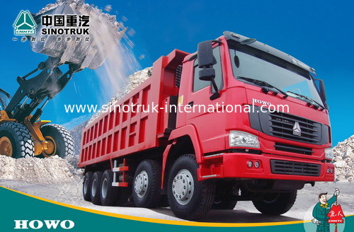 SINOTRUK HOWO Wywrotka 371HP 8X4 LHD 31tons 20-30CBM ZZ3317N3567W