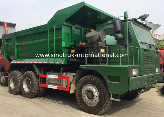 Heavy Duty SINO HOWO Trucks / 10 Wheeler Dump Truck 371HP Niskie zużycie paliwa