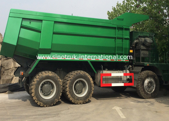 Heavy Duty SINO HOWO Trucks / 10 Wheeler Dump Truck 371HP Niskie zużycie paliwa