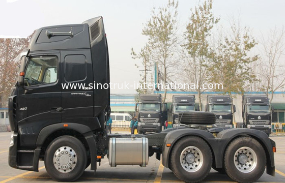 A7 Wózek ciągnikowy LHD 6X4 Euro 2 371 KM ze wspomaganym hydraulicznie układem kierowniczym