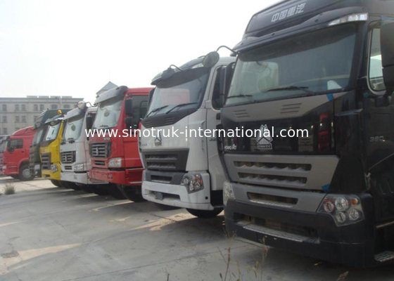 A7 HOWO Ciągniki siodłowe LHD 6X4 Euro2 380 HP Dwie beczki ZZ4257N3247N1B