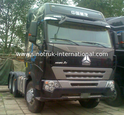 A7 HOWO Ciągniki siodłowe LHD 6X4 Euro2 380 HP Dwie beczki ZZ4257N3247N1B