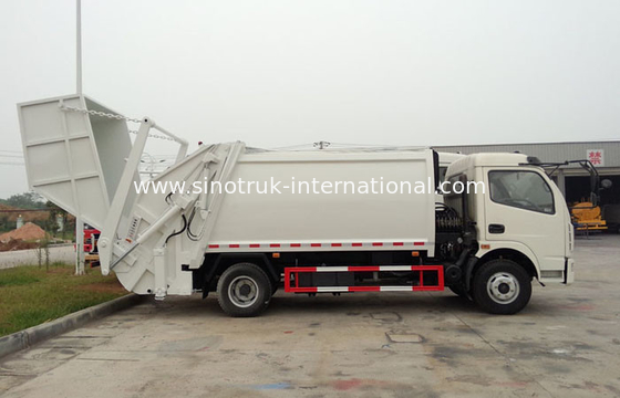 RHD 4X2 Garbage Collection Truck, Commercial Trash Compactor Truck 6CBM