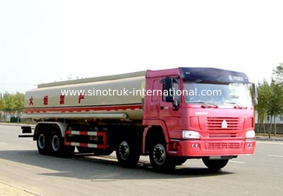 High Performance 25-30 CBM Gasoline Tank Truck 8X4 RHD Euro2 336HP