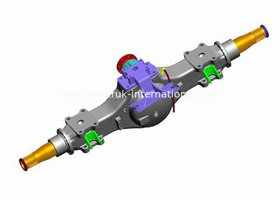 OEM Truck Spare Parts HC16 Driving Alxe 16 Tons Double Reduction Axle