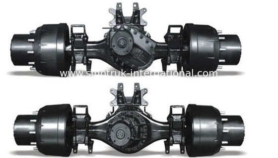 OEM Truck Spare Parts HC16 Driving Alxe 16 Tons Double Reduction Axle
