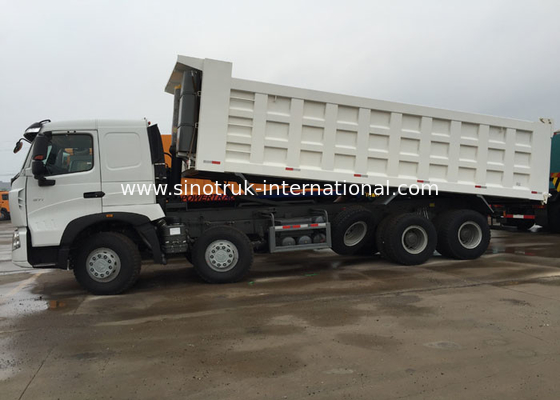 Sinotruk Howo Dump Truck A7 371 HP 12 Wheels LHD 60 Tons 20 - 30 CBM ZZ3317N3867N1