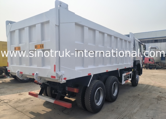 Sinotruk Howo Stosowane ciężarówki do zrzucania odpadów 371 KM lub 375 KM 6 × 4 Odbudowa