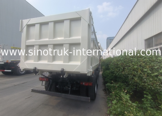 Nowoczesna ciężarówka Sinotruk 6 × 4 Nx 20CBM biała z automatyczną tarpą