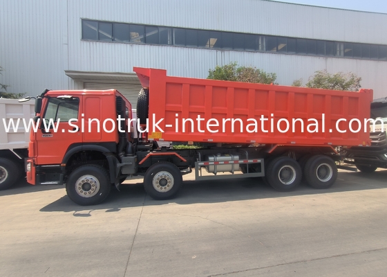 Sinotruk Howo Wypuszczacz 400 KM 8 × 4 Rhd 12 Koła Wielka tacza 7600 mm