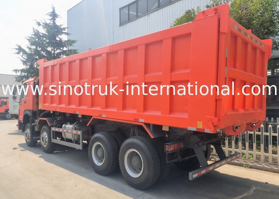 Sinotruk Howo Wypuszczacz 400 KM 8 × 4 Rhd 12 Koła Wielka tacza 7600 mm