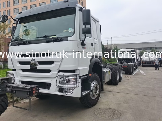 SINOTRUK HOWO Dropside Cargo Pojazdy użytkowe Samochody ciężarowe Podwozie LHD 6X4 400KM