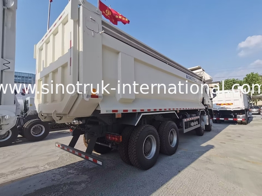 Sinotruk HOHAN Nowy HOWO 8X4 Wyrzucacz 380hp 12 Koła Biały H77L ZZ3317V386JB1R Typ U