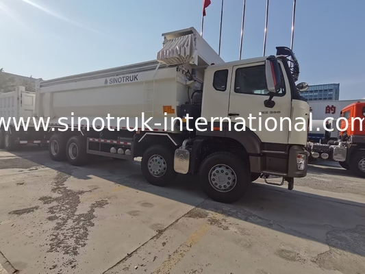 Sinotruk HOHAN Nowy HOWO 8X4 Wyrzucacz 380hp 12 Koła Biały H77L ZZ3317V386JB1R Typ U