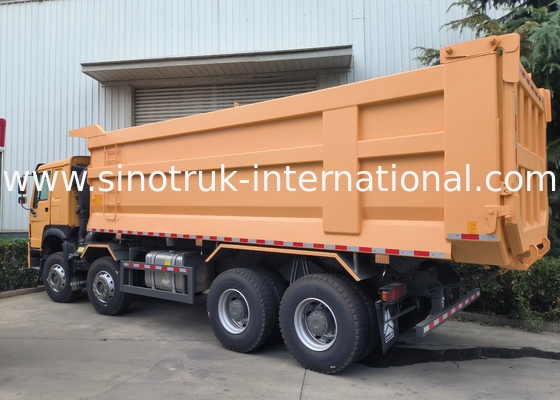 Sinotruk Howo Dump Truck 8 × 4 Lhd 12 kół U-formatowy