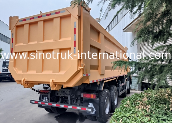 Sinotruk Howo Dump Truck 8 × 4 Lhd 12 kół U-formatowy