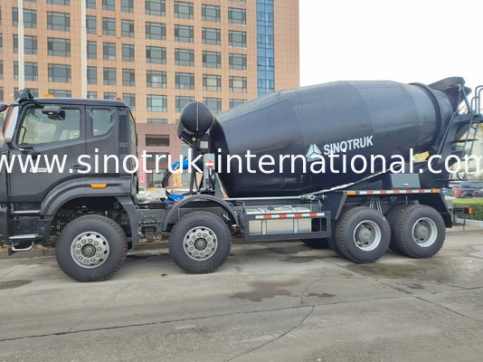 HOWO Mixer Truck 12CBM 380HP H77L Kabina Czarna