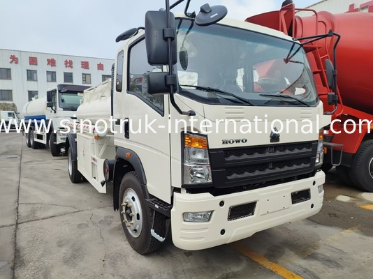 HOWO 4x2 ciężarówka 5-6CBM LHD 160HP