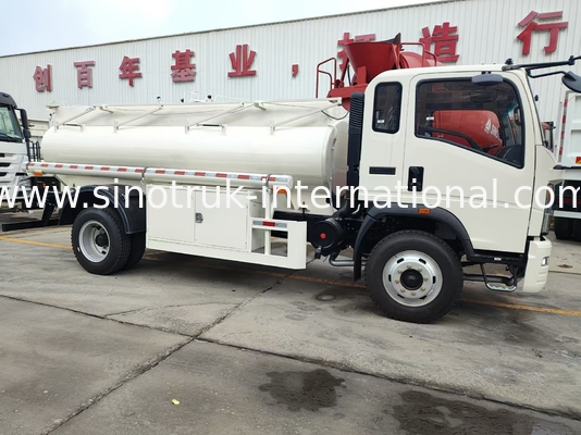 HOWO 4x2 ciężarówka 5-6CBM LHD 160HP