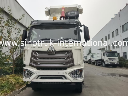 30 - 40 ton RHD 10 kół Tarpaulin Sinotruk Howo 6x4 Samochód z wywrotem do budowy