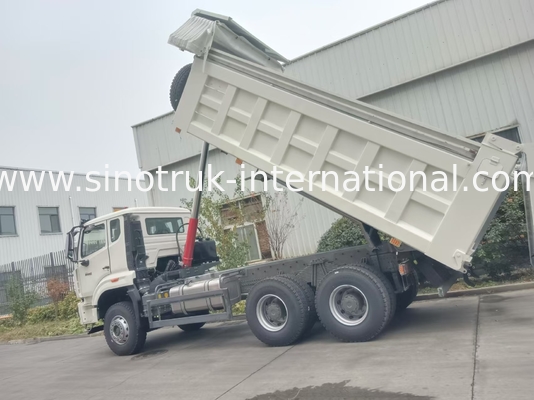 30 - 40 ton RHD 10 kół Tarpaulin Sinotruk Howo 6x4 Samochód z wywrotem do budowy