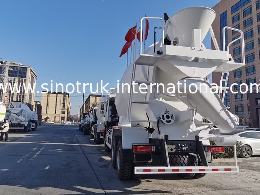 SINOTRUK HOWO 6×4 10 Kołowy Mieszalnik Betonu 400 KM Wysokiej Wydajności LHD