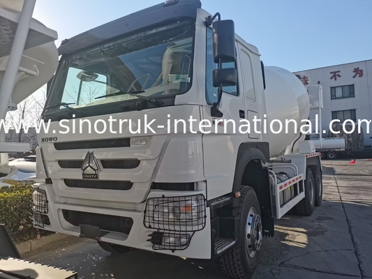 SINOTRUK HOWO 6×4 10 Kołowy Mieszalnik Betonu 400 KM Wysokiej Wydajności LHD
