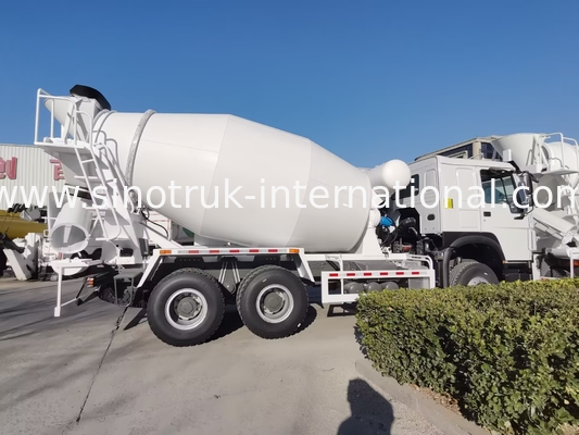 SINOTRUK HOWO 6×4 10 Kołowy Mieszalnik Betonu 400 KM Wysokiej Wydajności LHD