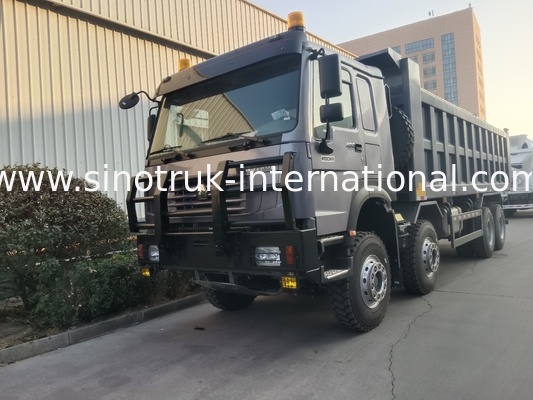 Ciężarówka z wywrotnikiem Sinotruk Hohan 400hp 10 kół Lhd 40 ton 20-30cbm ZZ3317N356JB1 Szary