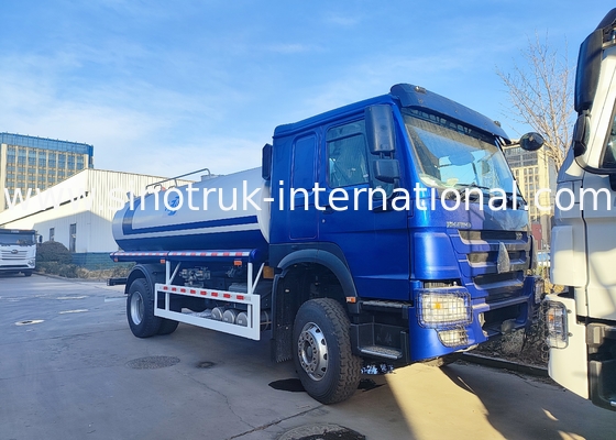 SINOTRUK HOWO 4x2 300KW Niebieska podwozia z 10m3 zbiornikiem wody