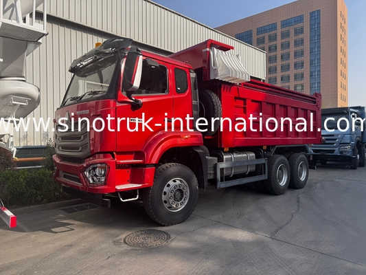 SINOTRUK HOHAN Nowy Howo 6X4 RHD 10 kół z tarpaulinem wzmocnionymi twardymi tylnymi drzwiami