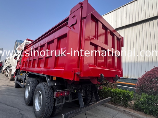 SINOTRUK HOHAN Nowy Howo 6X4 RHD 10 kół z tarpaulinem wzmocnionymi twardymi tylnymi drzwiami