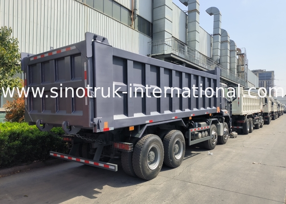 5300*2300*1500mm Cargo Box Heavy Duty Dump Truck For Smooth Cargo Transport RHD / LHD Typ jazdy