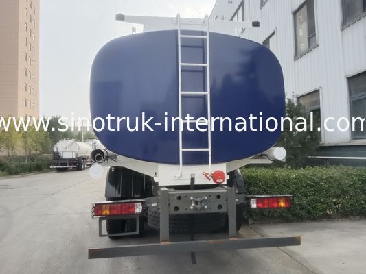 Heavy-Duty HOWO 8*4 400HP LHD Fuel Truck 40CBM Double Tank System For Long-Range Fuel Distribution White