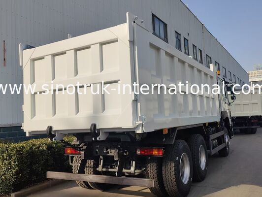 SINOTRUK HOWO 371HP Heavy-duty Tipper Dump Truck with 10 Wheels and Rectangular Cargo Box