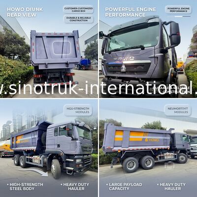SINOTRUK Ciężki wóz ciężarowy TX z napędem 380 KM, pojemnością 30-40 ton i średnim typem podnoszenia