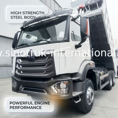 Nowa wywrotka SINOTRUK HOHAN z silnikiem 371KM, napędem 6x4 i ładownością 19-20CBM