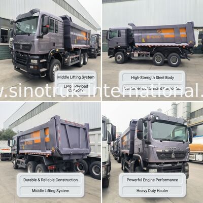SINOTRUK Ciężki wóz ciężarowy TX z napędem 380 KM, pojemnością 30-40 ton i średnim typem podnoszenia
