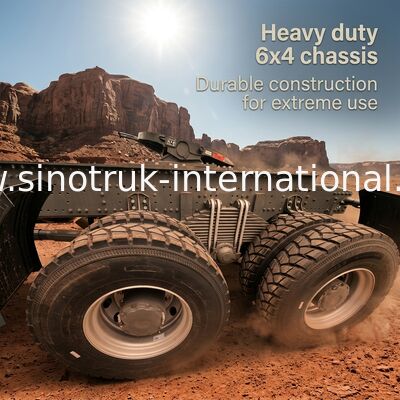 SINOTRUK 430 KM ciągnik 6 × 4 z wojskowym zderzakiem