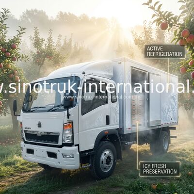 RHD SINOTRUK HOWO 10 Ton Chłodnia 140KM