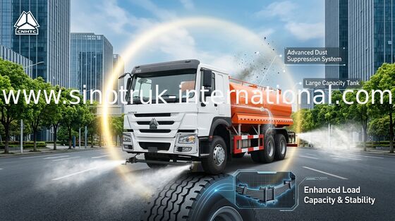 Sinotruk Howo Lhd 6x4 Zraszacz 371 KM