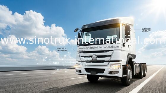371HP SINOTRUK HOWO 6x4 RHD Ciągnik siodłowy ZZ4257S3241W
